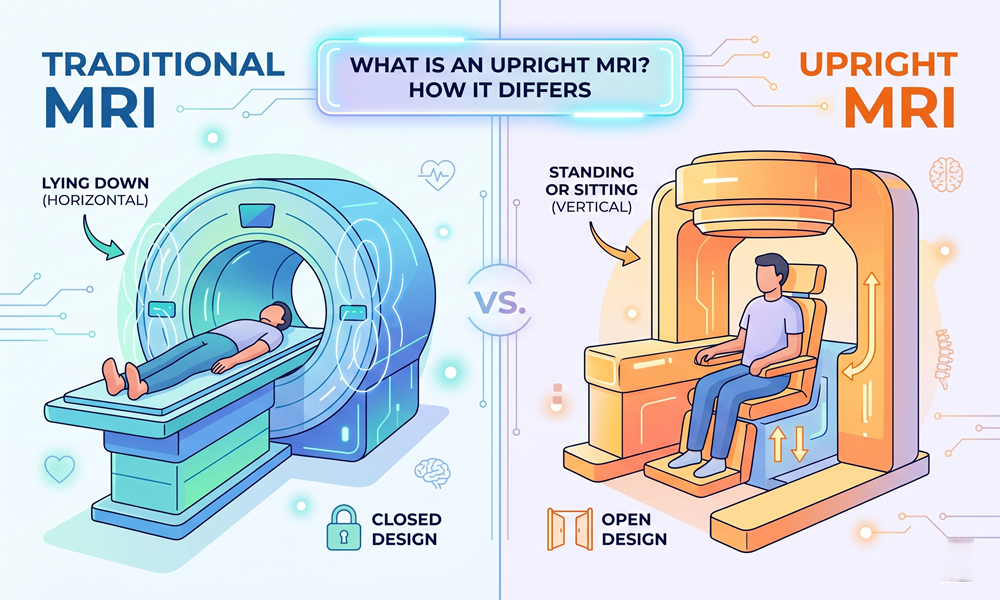 What Is an Upright MRI and How Is It Different from a Traditional MRI?