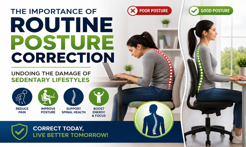 The Importance of Routine Posture Correction: Undoing the Damage of Sedentary Lifestyles